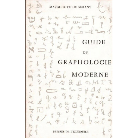 Guide de graphologie moderne