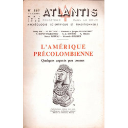 Atlantis n° 257 L'Amérique précolombienne