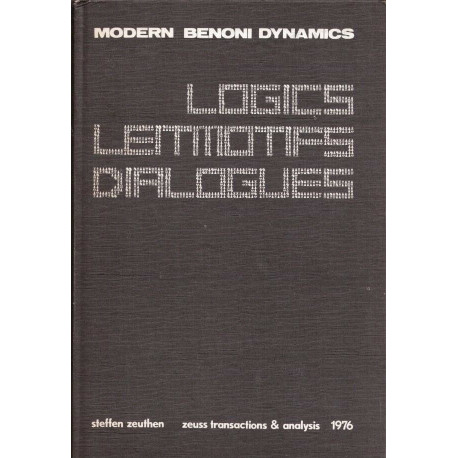 Modern Benoni Dynamics. Logics et leitmotifs et dialogues