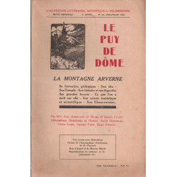 L'Auvergne littéraire artistique et félibréenne n° 32 Le Puy de...