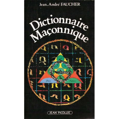 Dictionnaire maçonnique (dédicacé)