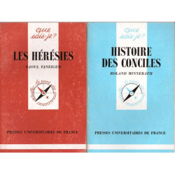 Lot 4 livres : les hérésies - histoire de la reconquista - les...