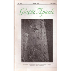 [APICULTURE] La Gazette Apicole ( janvier à août et novembre à...