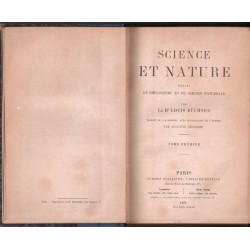 Science et nature. Essai de philosophie et de science naturelle....