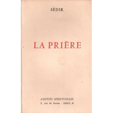 La prière
