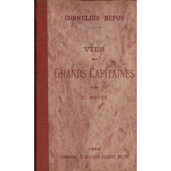 Vies des grands capitaines caton - atticus. Texte latin et notes en...