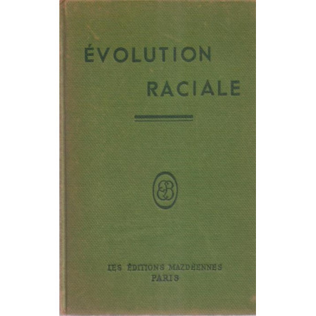 Evolution raciale d'après le dr Hanish. Adaptation par Germaine et...