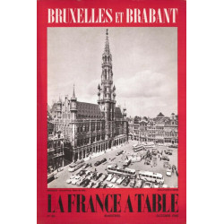 Bruxelles et brabant - la France à table n°86