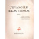 L'Evangile selon Thomas