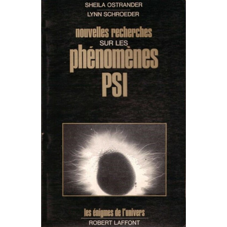 Nouvelles recherches sur les phenomènes psi