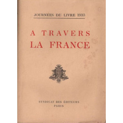 À travers la France - Journée du livre 1933