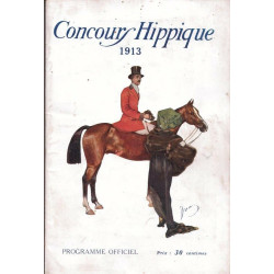 Concours Hippique 1913 - Programme officiel