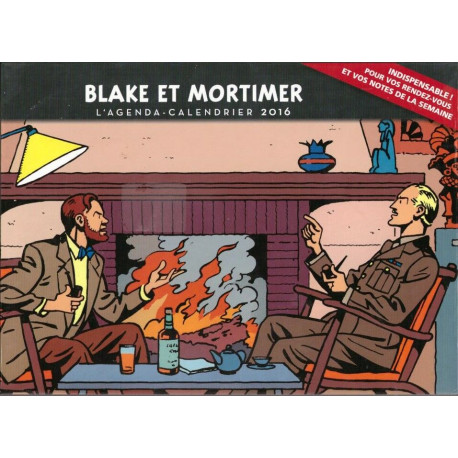 Blake et Mortimer agenda - calendrier 2016