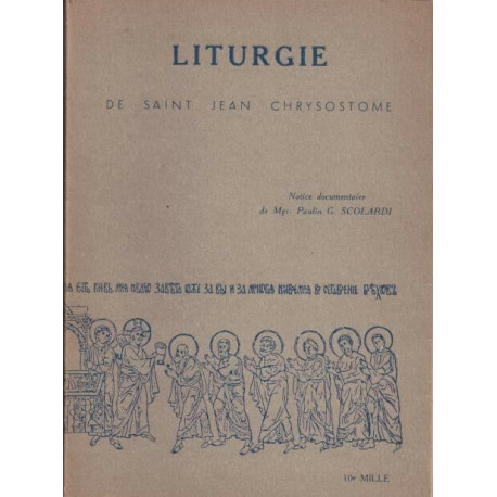 Liturgie de Saint Jean Chrysostome