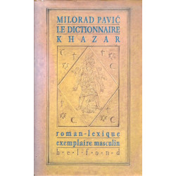Le Dictionnaire Khazar exemplaire masculin