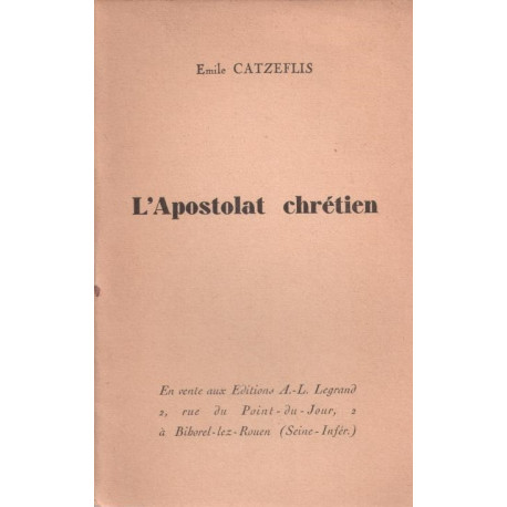 L'Apostolat chrétien