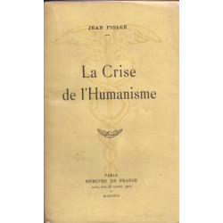 La Crise de l'Humanisme