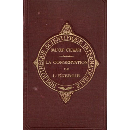 La conservation de l'énergie