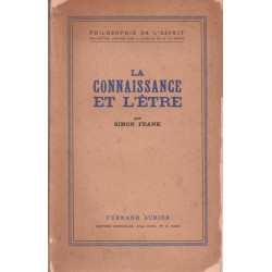 La connaissance de l'être