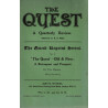 THE QUEST: A Quarterly Review N 1