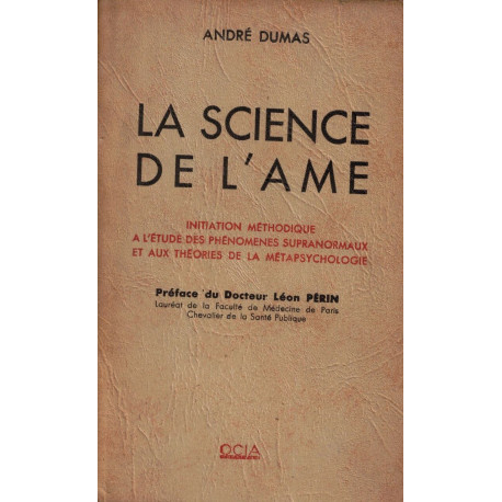 La Science de l'Ame