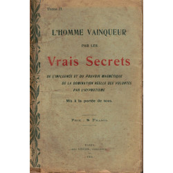 L'homme vainqueur par les vrais secrets tome 2