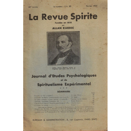 La Revue Spirite