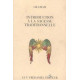 Introduction A La Sagesse Traditionnelle