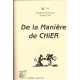De la manière de chier