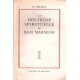 La doctrine spirituelle de Dom Marmion