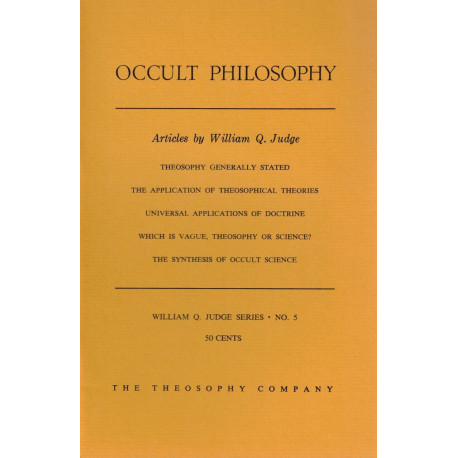 Occult Philosophy