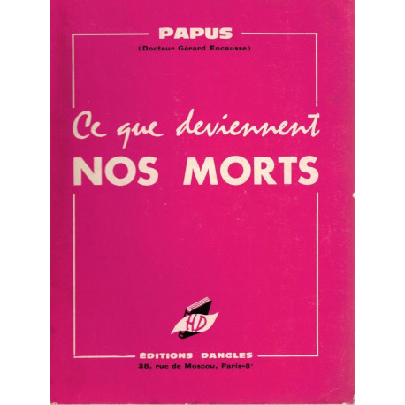 Ce que deviennent nos morts