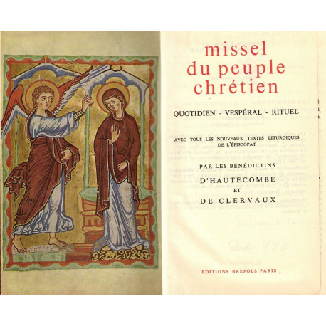 Missel du peuple chrétien