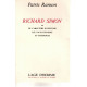 Richard Simon ou du caractère illégitime de l'augustinisme en...