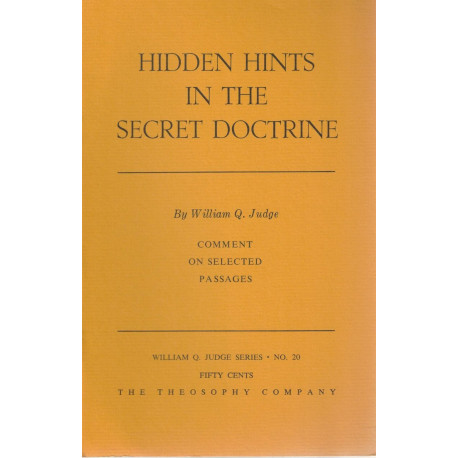 Hidden Hints in the Secret Doctrine