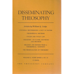 Disseminating Theosophy