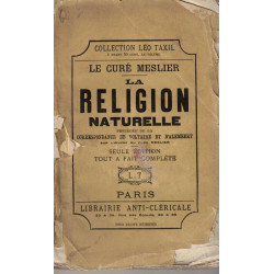 Le Curé Meslier la religion naturelle