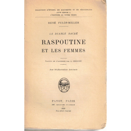 Raspoutine et les femmes