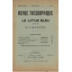 Revue théosophique : Le lotus bleu