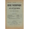 Revue théosophique : Le lotus bleu