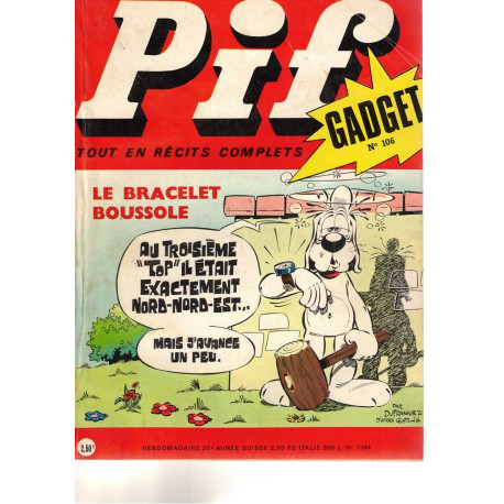 Pif Gadget 106-117-160-175