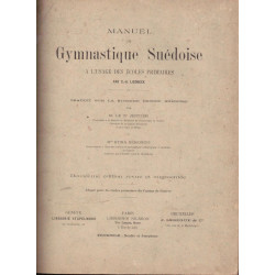Manuel de Gymnastique Suédoise à l'usage des écoles primaires