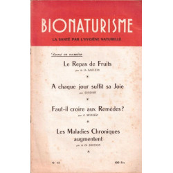 BIONATURISME N° 13