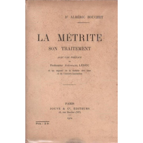 La métrite son traitement