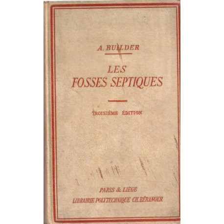 Les fosses sceptiques