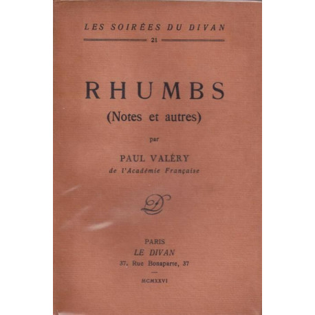 Rhumbs ( Notes et autres )