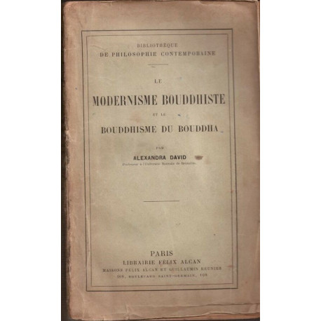 Le modernisme bouddhiste et le bouddhisme du Bouddha