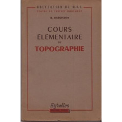 Cours elementaire de topographie