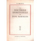 La doctrine spirituelle de Dom Marmion