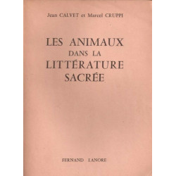 Les animaux dans la littérature sacrée